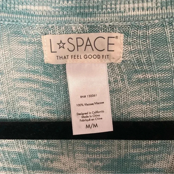 L*Space Aria Dress in Poolside Blue Size Medium - Picture 5 of 7
